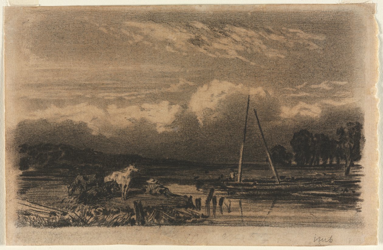 Vista Inglesa, después de Jules Dupré de after Jules Dupré