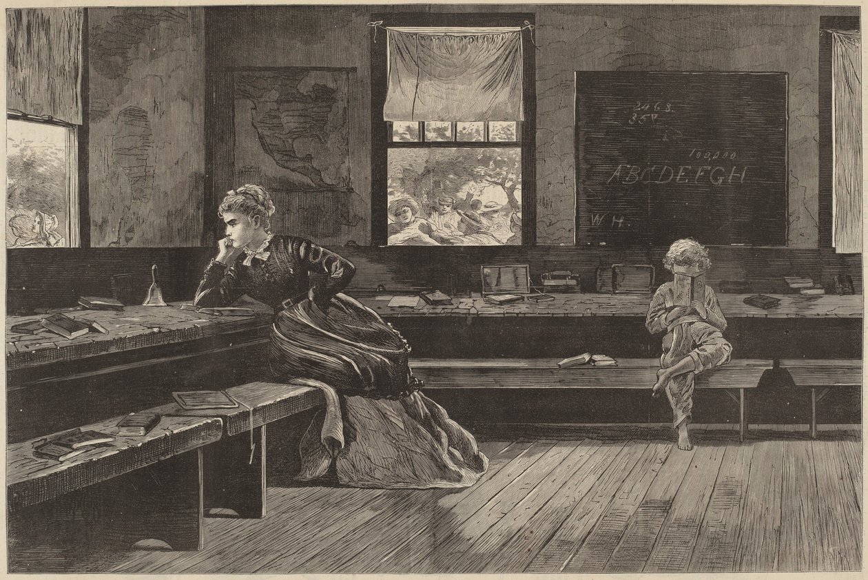 El Recreo del Mediodía de after Winslow Homer