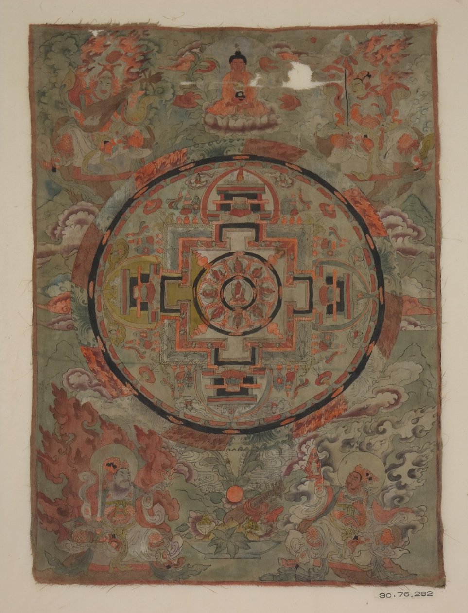 Buda rodeado de Bodhisattvas de anonymous 