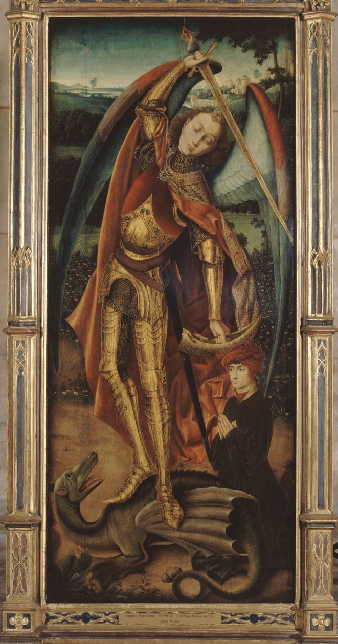 Francés: Saint Michel terrassant le dragon de anonymous 