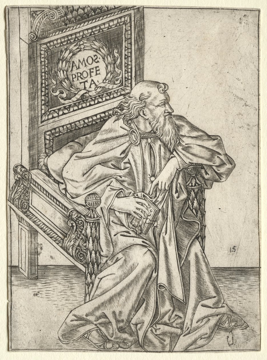 Los profetas: Amós de attributed to Baccio Baldini