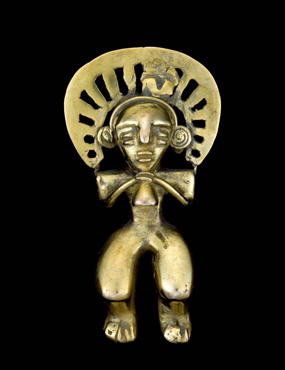 Colgante de un chamán de civilization Quimbaya