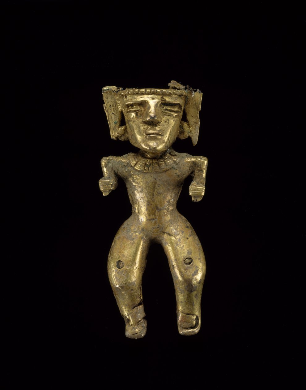 Figura de Pie, 200-1600 d.C. de civilization Quimbaya