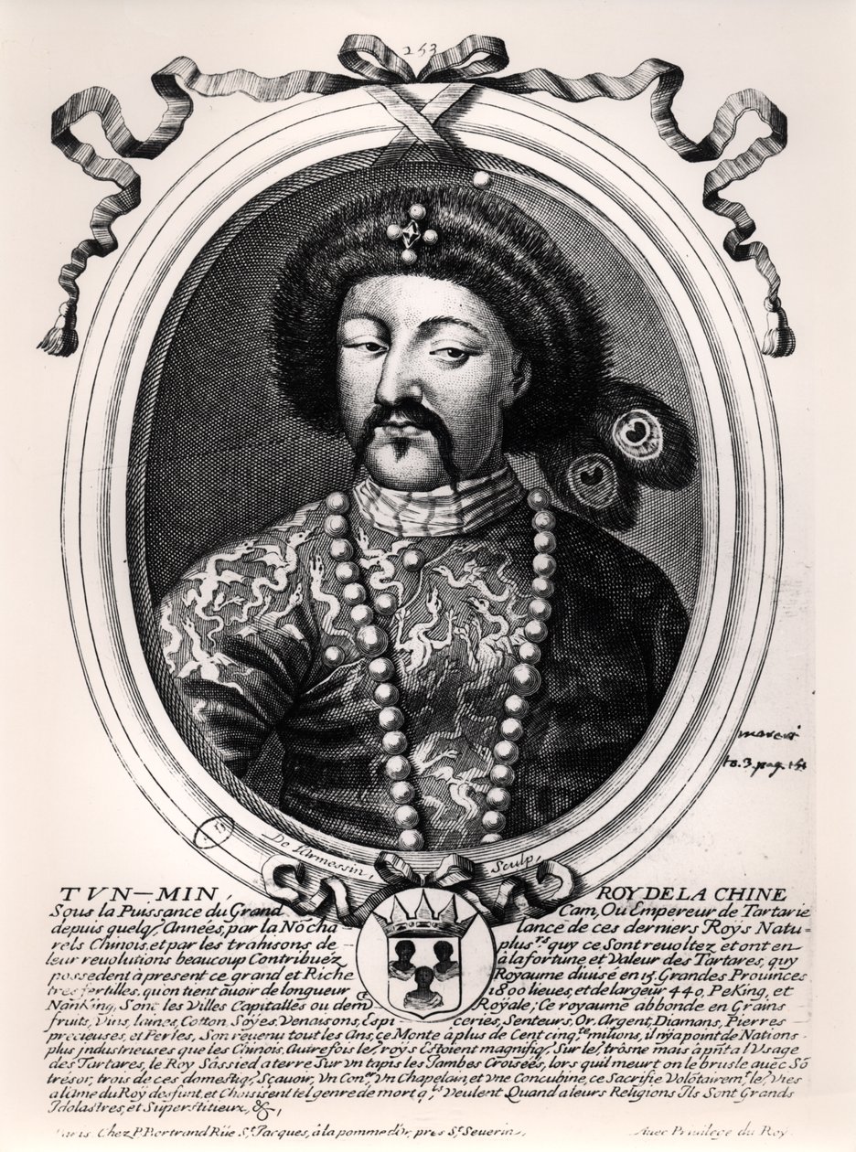Tun-Min, Rey de China de Nicolas II de Larmessin
