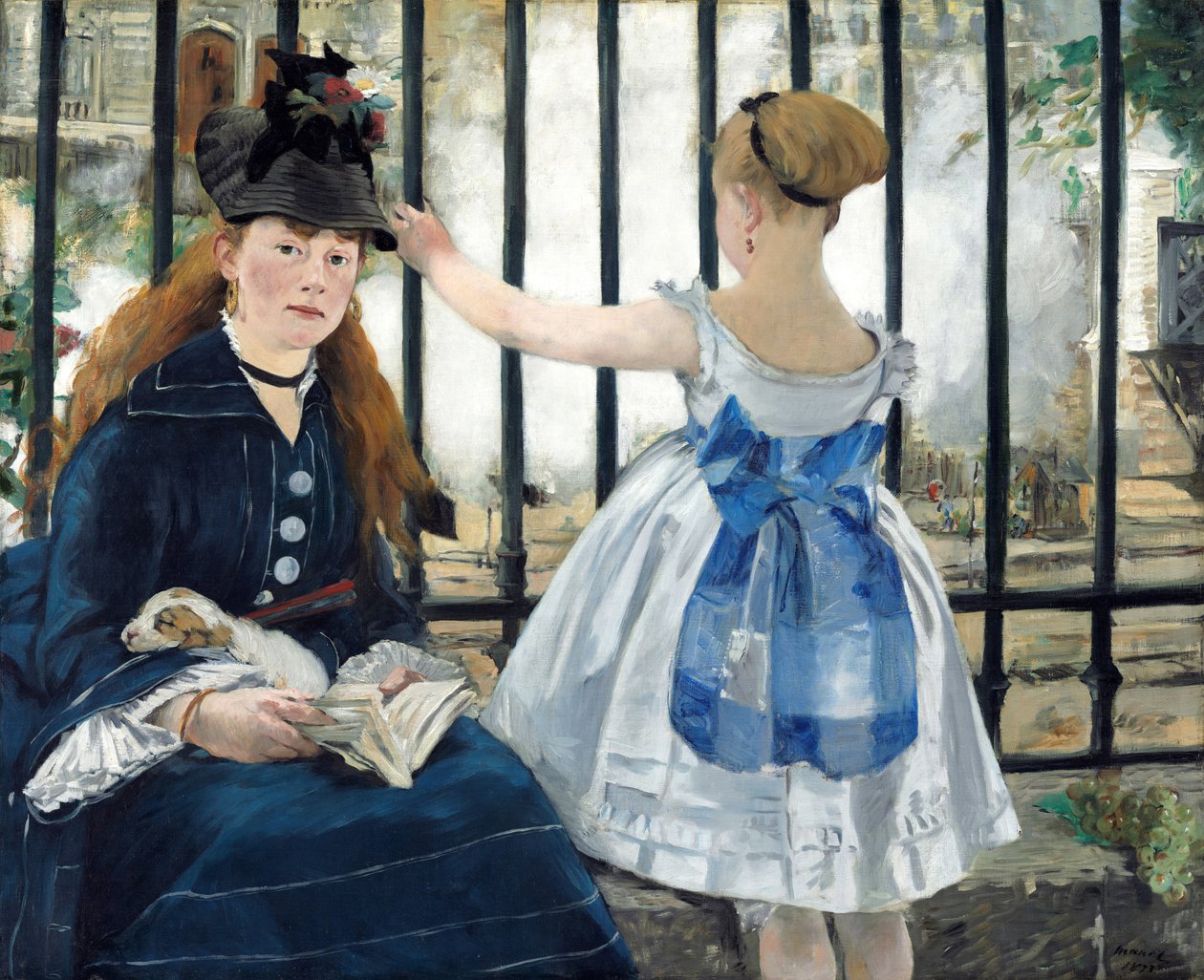 El ferrocarril de Édouard Manet