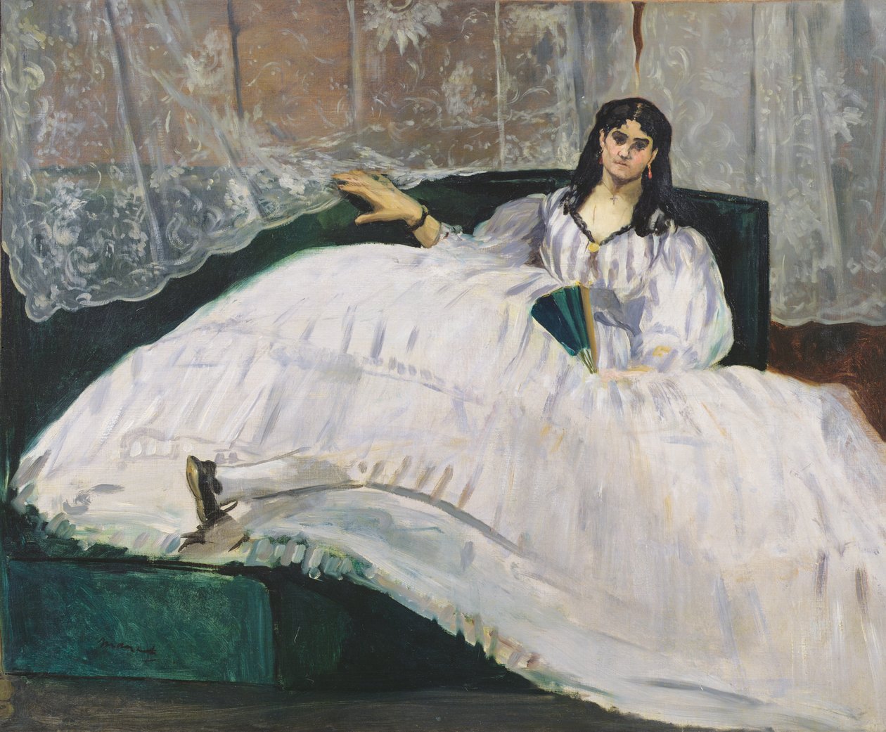 Retrato de Jeanne Duval, 1862 de Édouard Manet