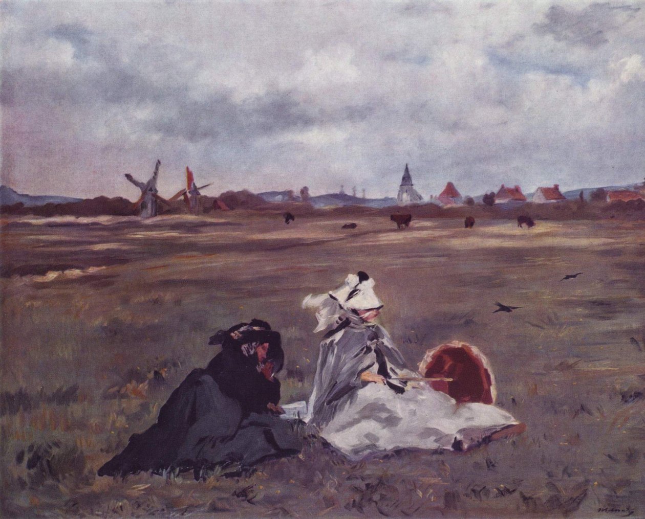 Golondrinas de Édouard Manet