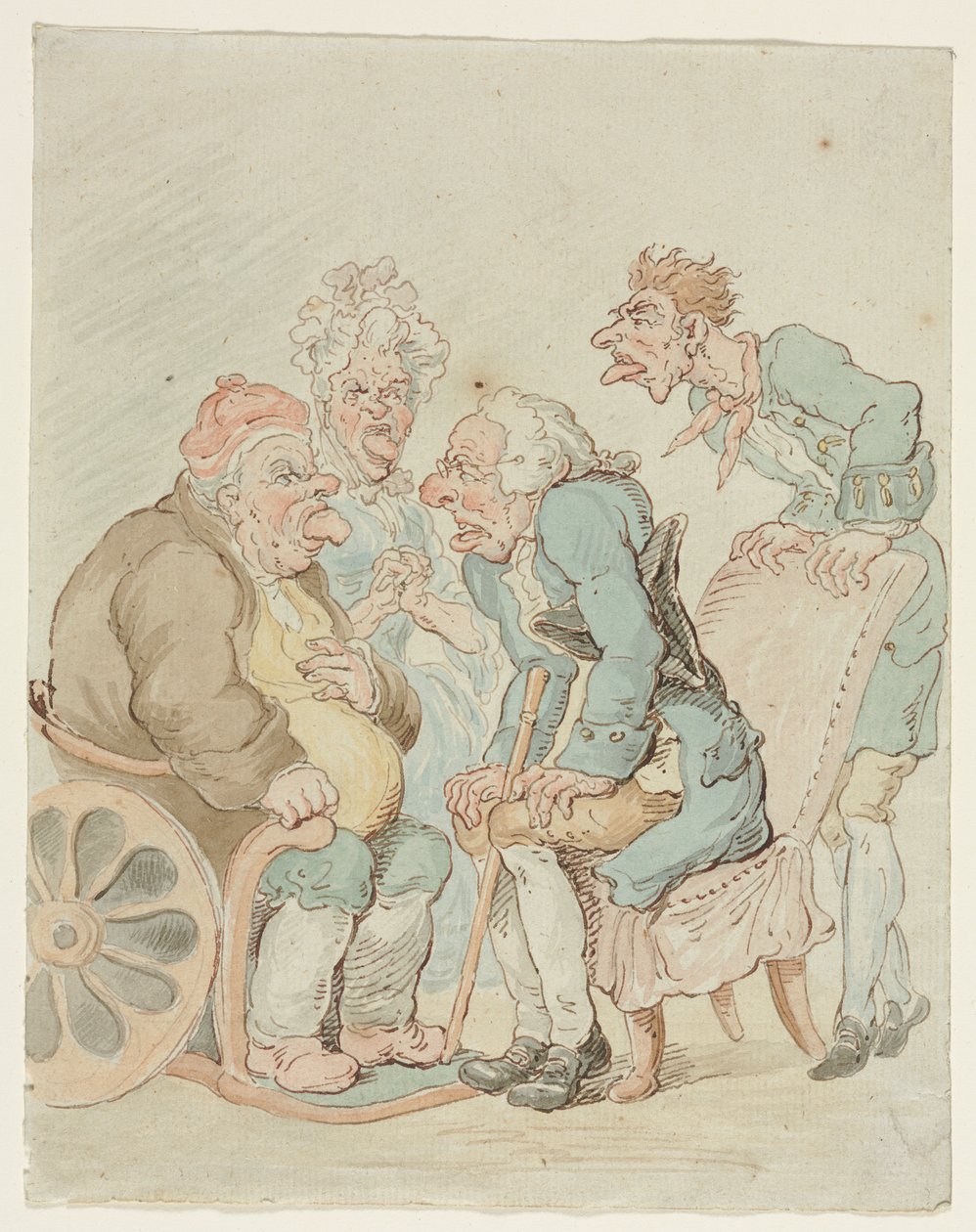 Doctor de imitator of Thomas Rowlandson