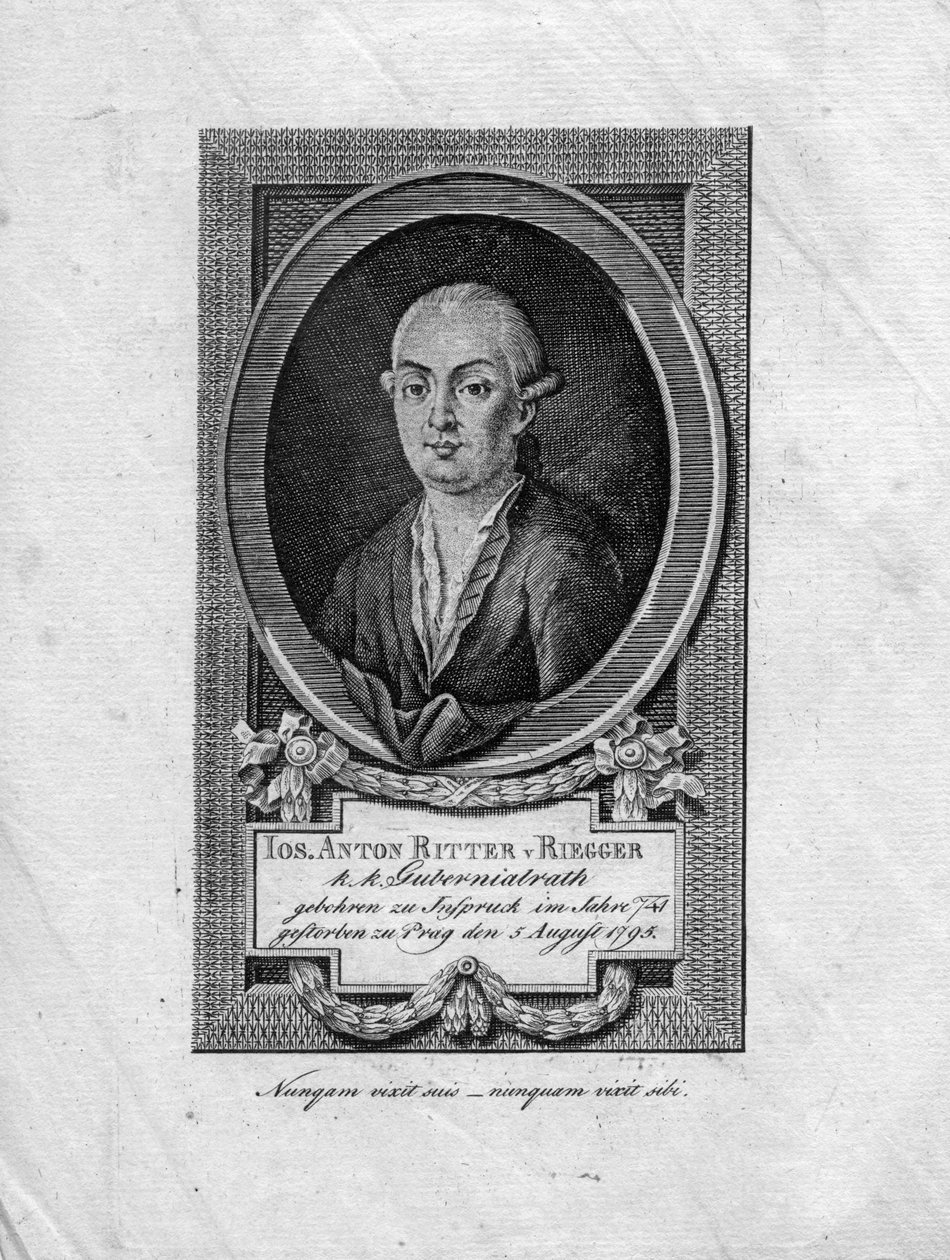 Josef Anton von Riegger de non identifié