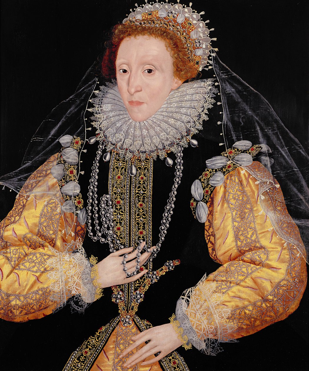 Retrato de la Reina Isabel I, c.1586 de Federico Zuccari or Zuccaro