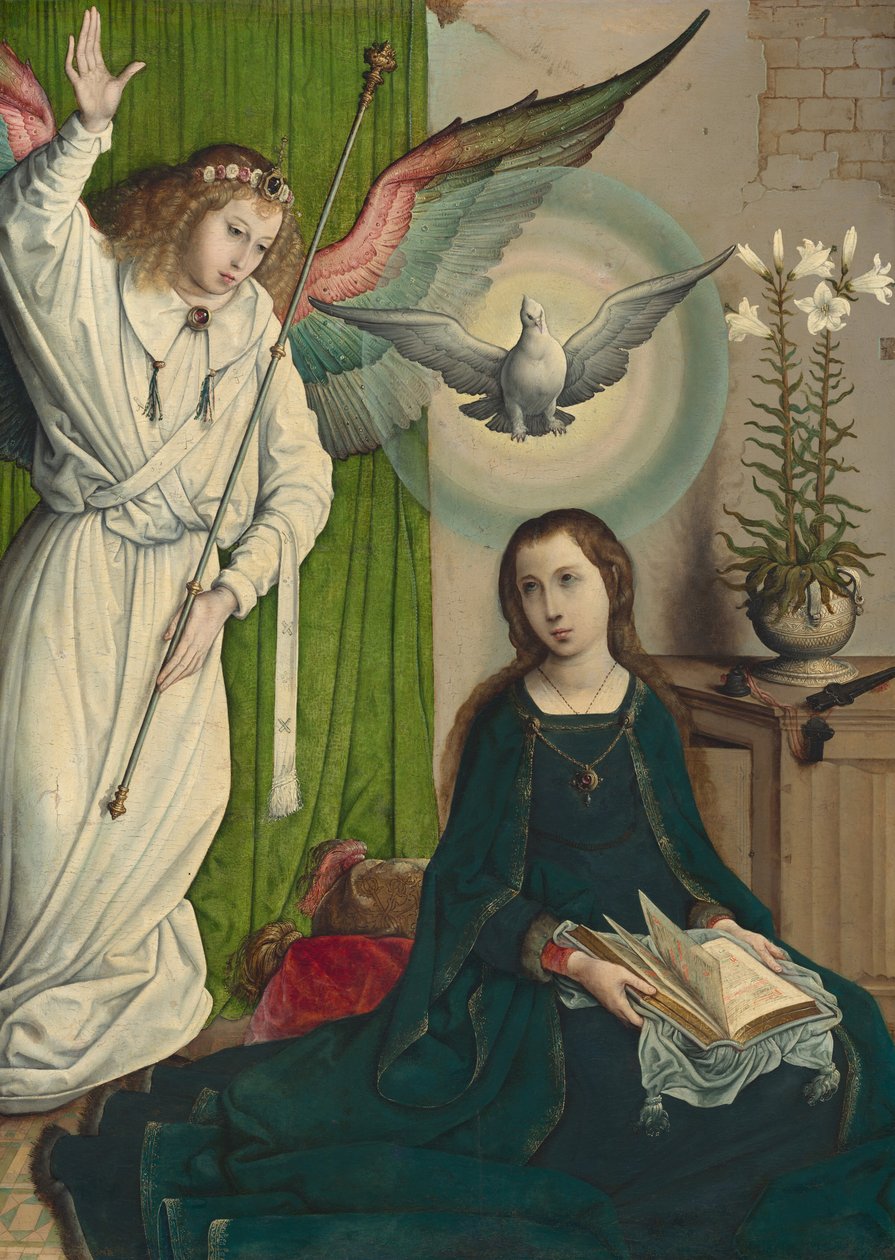 La Anunciación, c. 1508-1519 de the Elder Juan de Flandes