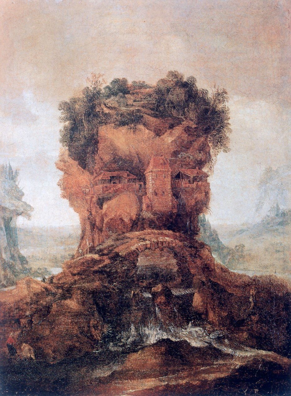 Paisaje antropomórfico de the younger Joos de Momper