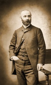 Retrato de Eugène Trutat, 1875