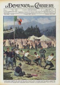 Ir hacia el pueblo