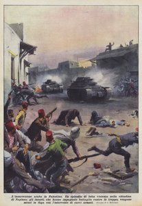 La insurrección árabe en Palestina