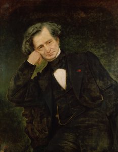 Retrato de Hector Berlioz (1803-69)