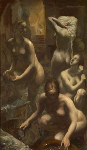 Desnudos Bañándose
