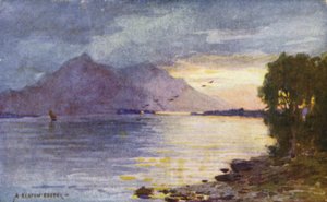 Un atardecer acuático, Lough Leane, Killarney