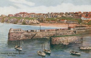 Puerto y playa de Towan, Newquay