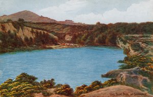 La piscina azul, cerca de Swanage