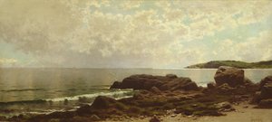 Costa frente a Grand Manan, c.1885