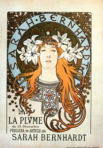 Sarah Bernhardt, La Plume, 15 de diciembre de 1896