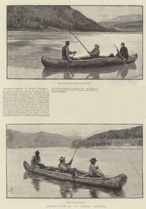 Pesca de salmón en América del Norte