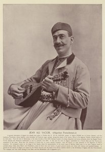 Jean Ali Yacob, argelino francés