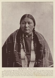 Ke-Ne-Wa-Na, mujer sioux