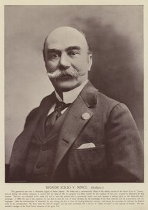 Signor Icilio V Ninci, italiano