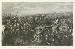 Batalla de Sadowa, 3 de julio de 1866