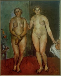 Dos desnudos femeninos