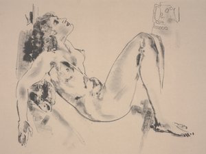Desnudo reclinado