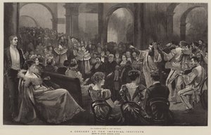 Un concierto en el Instituto Imperial