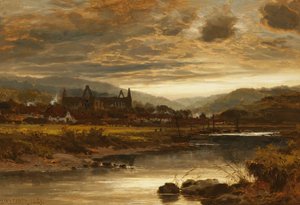 Abadía de Tintern, Gales, 1889