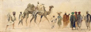 Una partida hacia el desierto, 1858