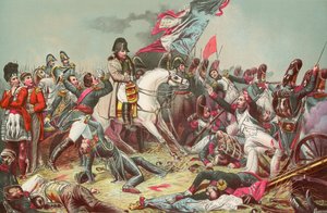 La batalla de Waterloo