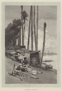 El puerto de Boulak, El Cairo