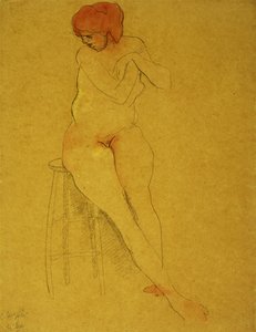 Desnudo Sentado