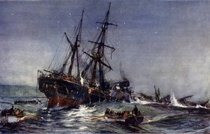 El naufragio del Birkenhead, 1852