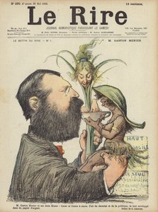 Gaston Menier, Ilustración para Le Rire