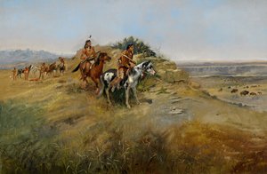 Caza de búfalos, 1891