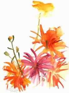 Caléndulas y otras flores, 2004