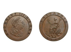 Moneda de dos peniques, 1797