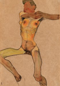 Desnudo Masculino, Amarillo