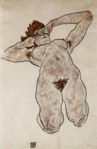 Desnudo acostado