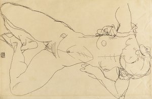 Desnudo femenino reclinado, 1914