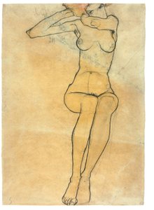 Desnudo sentado, 1910