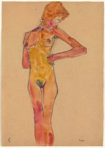 Desnudo femenino de pie