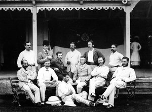 Equipo de cricket Old Harrovian en India, 1878